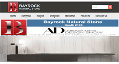 Desktop Screenshot of bayrockstone.com